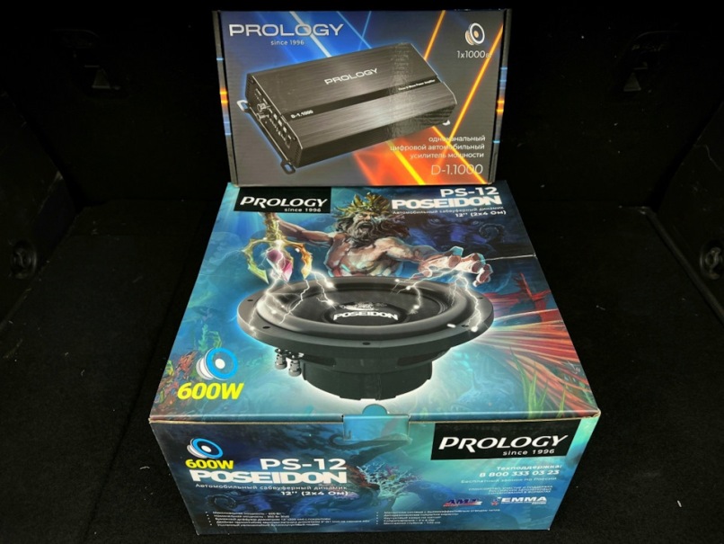 Изображение Обзор с DRIVE2: Обновил музычку: PROLOGY D-1.1000 и PROLOGY PS-12 POSEIDON